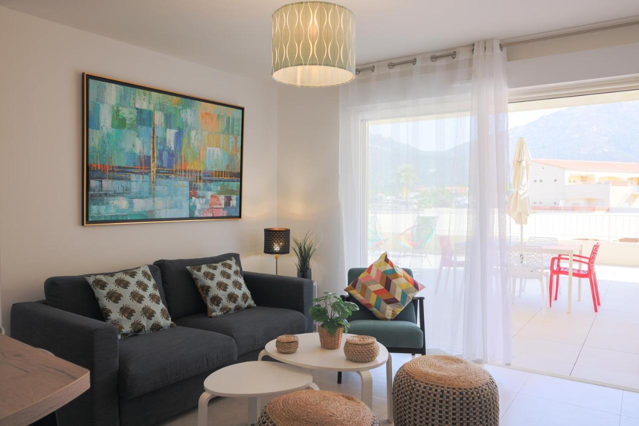 Appartement La Balagne , Bord De Mer, Grande Terrasse, Sant'Ambroggio Лумио Экстерьер фото