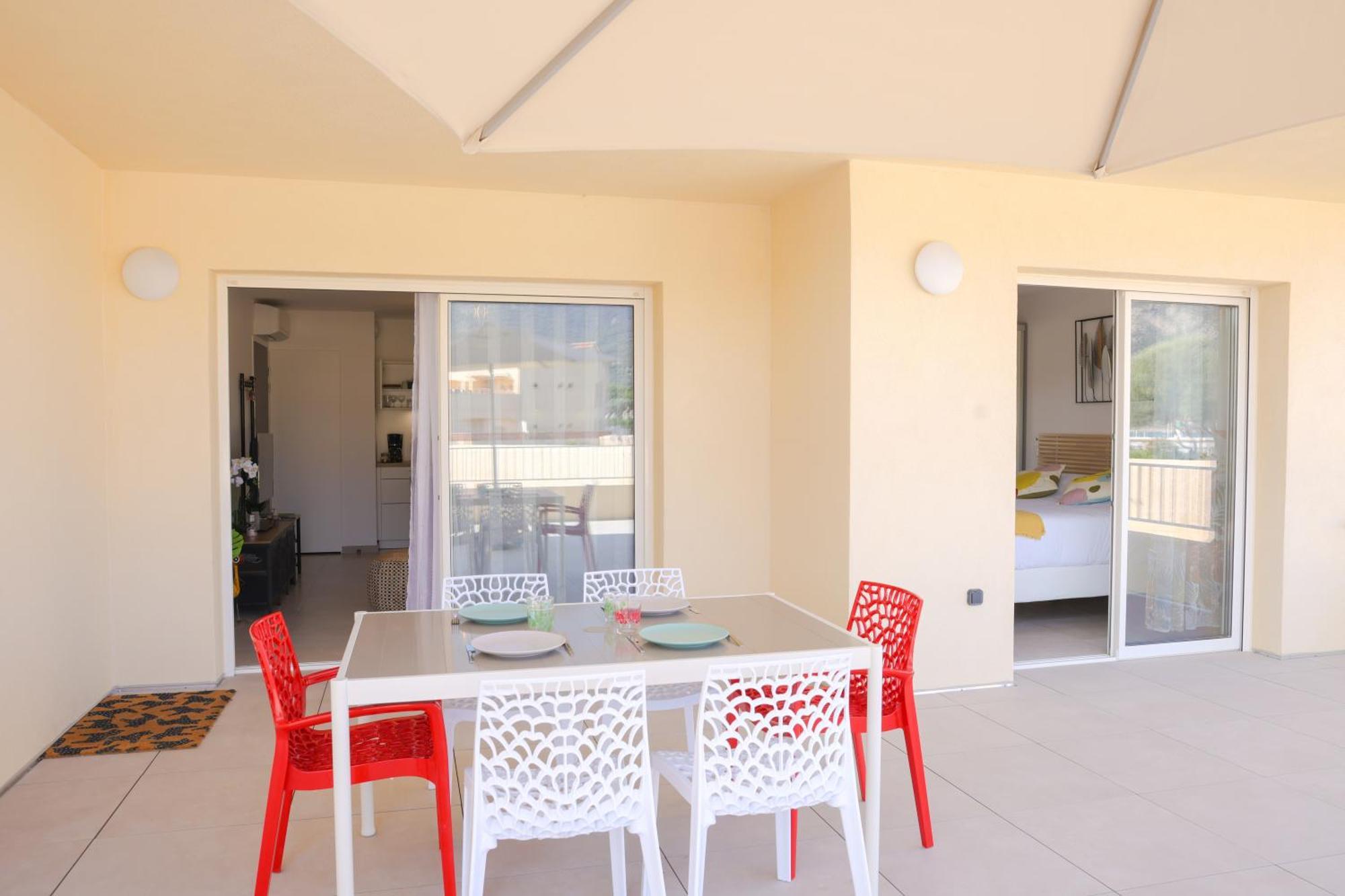 Appartement La Balagne , Bord De Mer, Grande Terrasse, Sant'Ambroggio Лумио Экстерьер фото