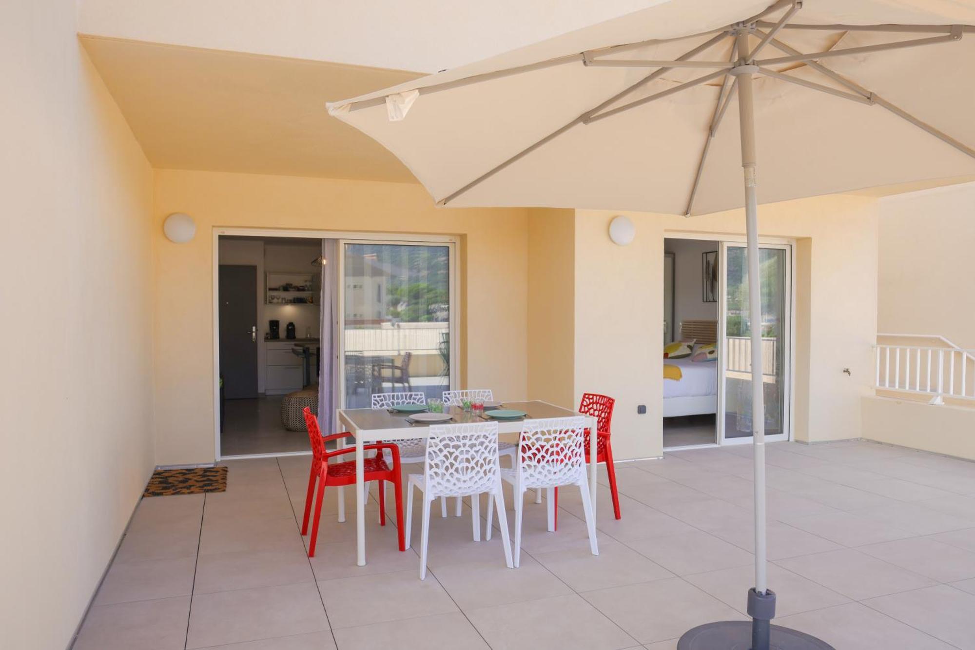Appartement La Balagne , Bord De Mer, Grande Terrasse, Sant'Ambroggio Лумио Экстерьер фото