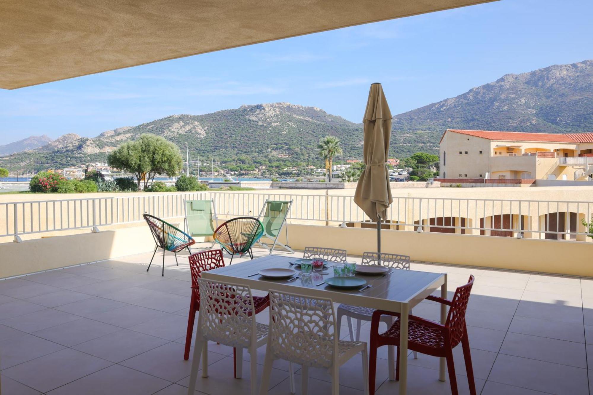 Appartement La Balagne , Bord De Mer, Grande Terrasse, Sant'Ambroggio Лумио Экстерьер фото